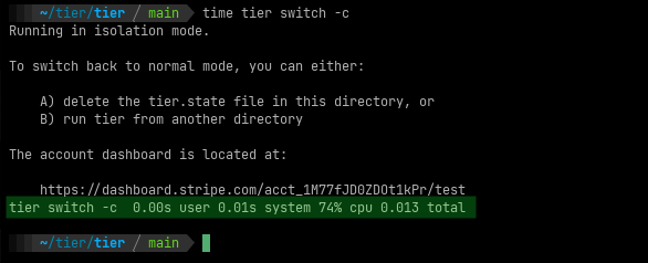 Tier CLI